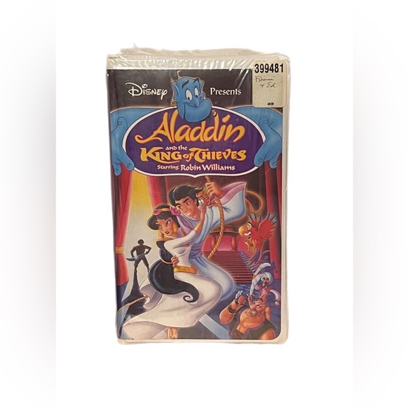 Disney | Media | Disney Aladdin And The King Of Thieves Vhs 469 Sealed